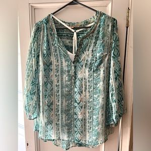 Nine West Sheer Top